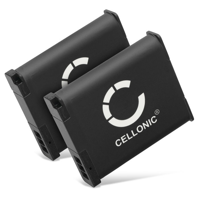 2x Panasonic Lumix DMC-TZ40 1050mAh Batteri från CELLONIC