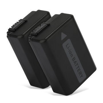 2x Batteri för Sony Alpha 6000, A6000, Alpha 6400, Alpha 7, Alpha 5100, A6100, RX10 IV, NP-FW50 1030mAh från CELLONIC