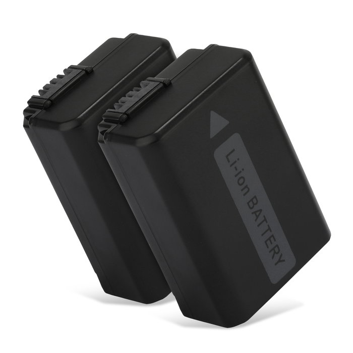 2x Batteri för Sony Alpha 6000, A6000, Alpha 6400, Alpha 7, Alpha 5100, A6100, RX10 IV, NP-FW50 1030mAh från CELLONIC
