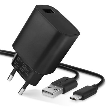 Phone Charger for HTC 10 / U11, Plus, Life / U12, Plus, Life / U Play / Desire 19 Plus / Bolt USB C Type C Smartphone Charging Cable UK Adapter Power Supply 1m Lead 15W 3A USB Cable