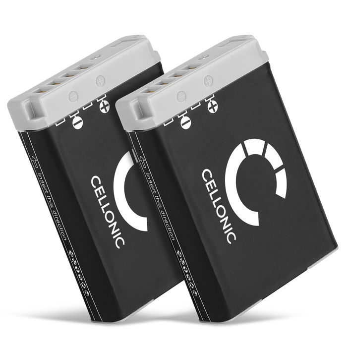 2x Batteri Canon NB-13L - 1010mAh