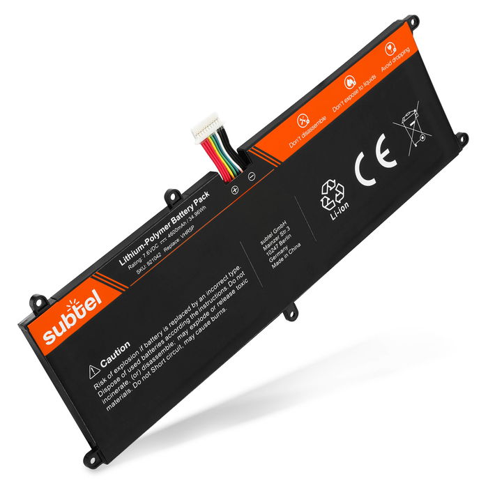 Batteri för Dell Latitude 11 (5175) / 11 (5179) Laptop - 4600mAh 7.6V
