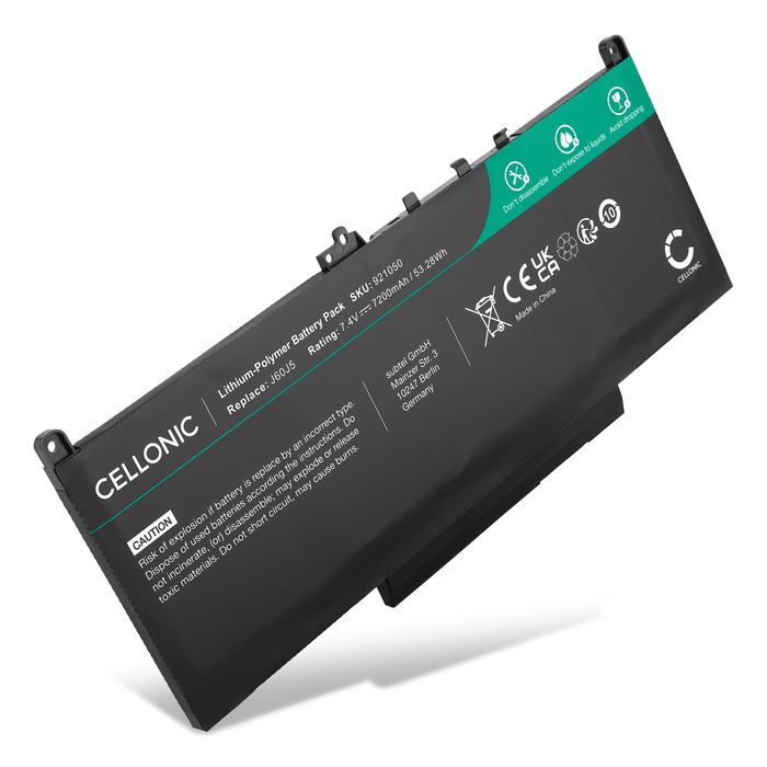 Dell Latitude 7400 2-in-1 Batteri 7.4V 7200mAh