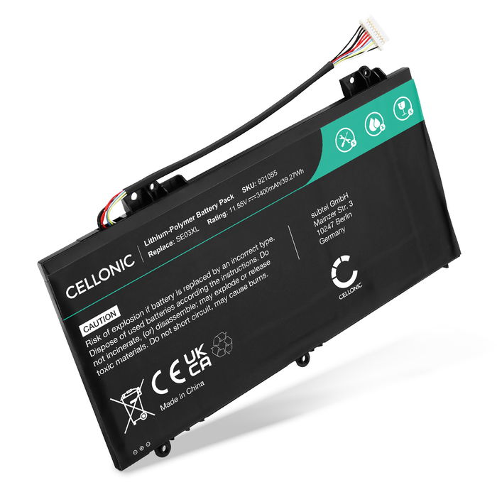HP Pavilion 14-AL Batteri 11.55V 3400mAh
