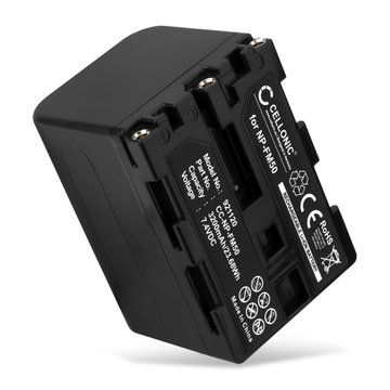 NP-FM50 NP-FM30 NP-FM70 NP-QM91 NP-QM71 Batteri för Sony HVR-A1 HDR-SR1 HDR-HC1 GV-D1000 DCR-TRV38 -TRV20 -TRV330 -TRV285 -TRV340 -TRV345 -TRV351 -TRV355, 3200mAh Kamera-ersättningsbatteri med lång batteritid