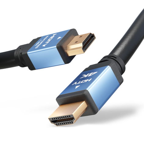HDMI-kabel Standard HDMI Type A/HDMI typ A, 1,5m – svart subtel