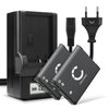 2x Batteri 700mAh + Laddare