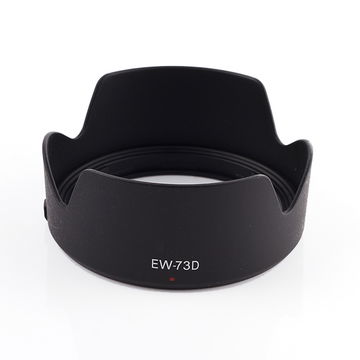 EW-73D Kamera Motljusskydd för Canon EF-S 18-135mm f/3.5-5.6 IS USM, Canon RF 24-105mm F4-7.1 IS STM – Plast bajonett tulpan / blomblad / tulip Motljusskydd från CELLONIC