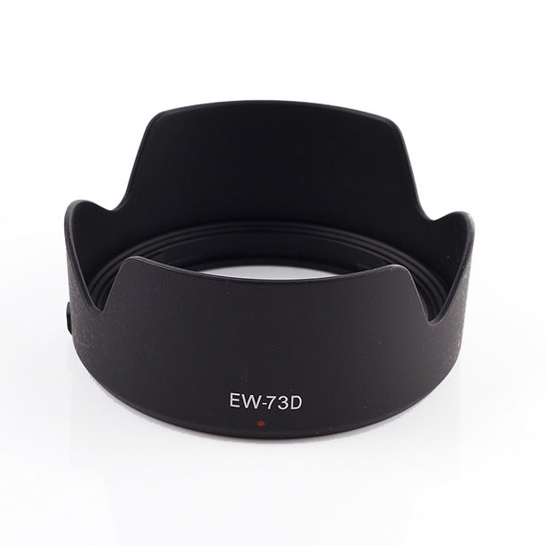 Canon RF 24-105mm F4-7.1 IS STM linsskydd - Motljusskydd EW-73D - solskydd/motsolsskydd för mindre lens flare