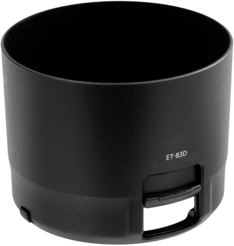 Telephoto Lens Hood ET-83D – Cylindrical / Round, Plastic, Bayonet from CELLONIC – Canon EF 100-400 mm 1:4.5-5.6L IS II USM