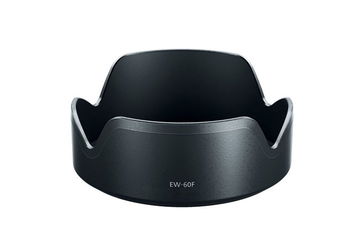 EW-60F Kamera Motljusskydd för Canon EF-M 18-150mm 1:3,5-6,3 IS STM – Plast bajonett tulpan / blomblad / tulip Motljusskydd från CELLONIC