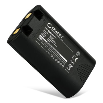 menge_mfb] Ersättningsbatteri S0895840,W002856 - batteri för trådlös DYMO LabelManager 360D, LabelManager 420P, Rhino 4200, Rhino 5200, LM360D, LM420P, 3M PL200 skrivare - 1600mAh kapacitet - Laddningsbart reservbatteri för etikettskrivare, fotoskrivare, 