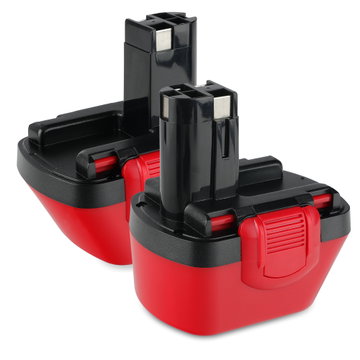 2x Batteri för Bosch GSR 12V, GSR 12, PSR 12, PSR 1200, GSB 12-2, GLI 12 V, PAG 12V, Exact 12 12V 3Ah NiMH från CELLONIC