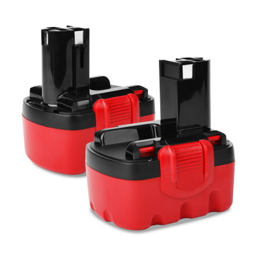 2x CELLONIC 2607335711, BAT140, 2607335685, 2607335686, 2607335432 batteri för Bosch PSR14.4, PSR 1440, ART26 Easytrim, PSR 14.4ve-2 trådlösa verktyg med 14.4V, 3Ah och NiMH