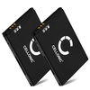 2x Batteri 900mAh