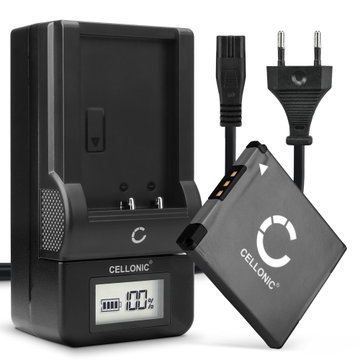 Batteri för Canon IXUS 285 HS, 185, 160, 132, 145, 190, 155, 265 HS, PowerShot A3500 IS, SX430 IS, A2300, ELPH 110 HS, SX410 IS, A3400 IS, A2500, A4000 IS, SX400 IS, ELPH 340 HS, A2600, Powershot SX420 - CB-2L 600mAh + Laddare NB-11L NB-11LH
