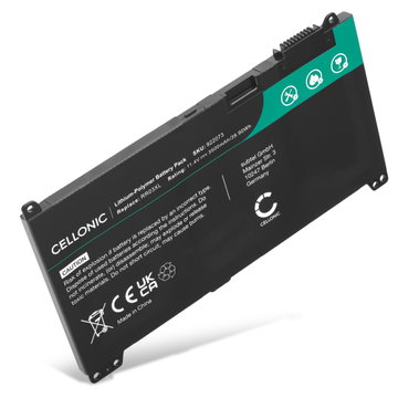 Batteri för HP ProBook 450 G5, 470 G5, 430 G5, 440 G5, 450 G4, 430 G4, Thin Client Mt21, Mt20, RR03XL, 2SS93UT 11.4V 3500mAh från CELLONIC