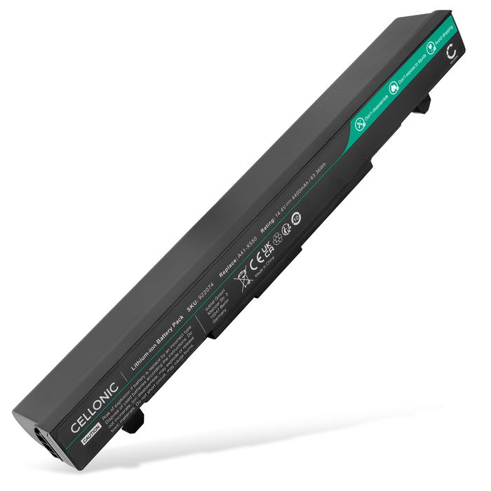 ASUS R510C batteri - 4400mAh från subtel