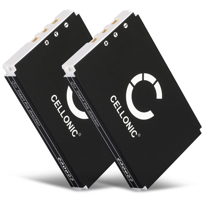 2x Ersättningsbatteri 190582-0000,F12440056,K398,L-LU18 - ersättningsbatteri för Logitech Harmony 1000 Remote 1100 1100i 915 Squeezebox fjärrkontroll - radiostyrning batteri 1300mAh