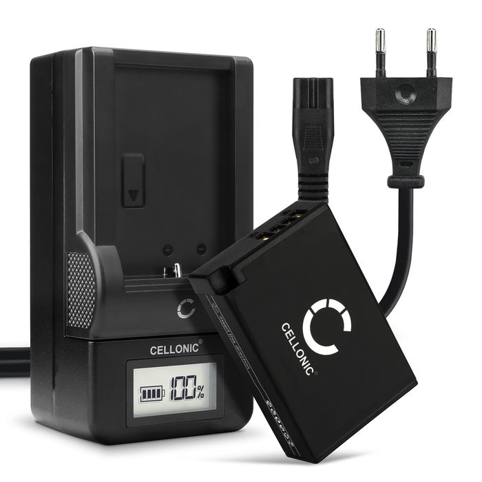 Batteri för Canon EOS R10 kamera med laddare för uppladdningsbara kamerabatterier med hög 950mAh