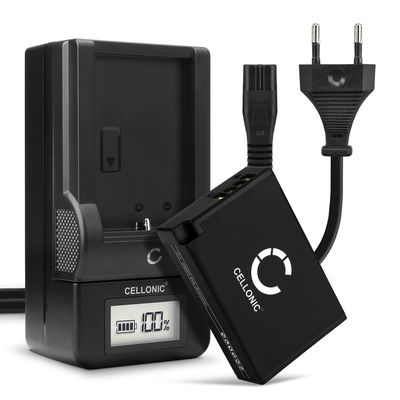 Batteri för Canon EOS 750D EOS 760D EOS 770D EOS 800D EOS Kiss X8i EOS M3 EOS M5 EOS M6 EOS Rebel T6i kamera med hög 950mAh kapacitet + laddare för uppladdningsbara kamerabatterier