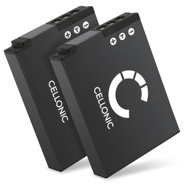 2x Batteri för Nikon A900 W300 A1000 S9900 S9700 S9500 S9300 S9100 S8200 S6300 S6200 S31 AW130 EN-EL12 1100mAh från CELLONIC