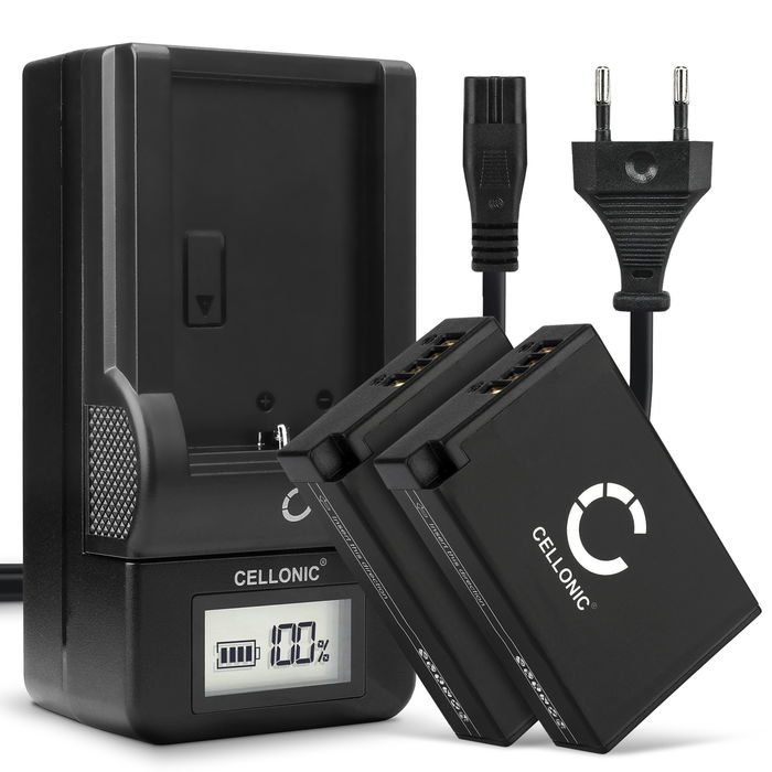 2x Batteri Canon EOS 250D 950mAh + Laddare