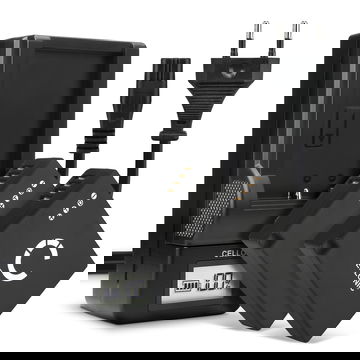 2x DMW-BLE9 DMW-BLG10 BP-DC15 Camera Battery + Charger Set for Panasonic Lumix DC-GX9 DMC-LX100 DMC-GX80 DMC-TZ80 TZ81 TZ100 TZ101 DC-TZ90 730mAh Replacement Battery DE-A98A DE-A99B LCD Smart Charger