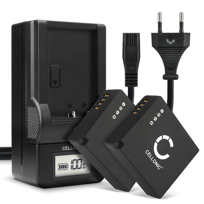 2x Batteri incl. Ladere Leica BP-DC15