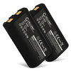 2x Batteri 650mAh