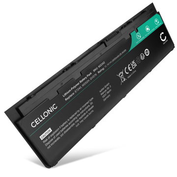 Batteri för Dell Latitude 12 E7250, E7240, E7250-5755, E7250-5892, P22S, WD52H, GVD76, HJ8KP 11.1V 2400mAh från CELLONIC