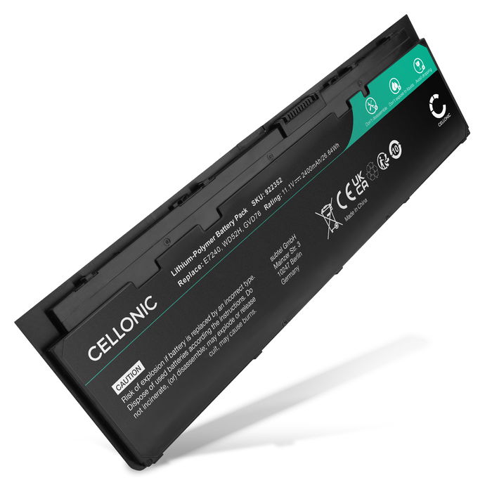 Dell Latitude 12 (E7250-5755) batteri - 2400mAh från subtel