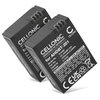 2x Batteri  1050mAh