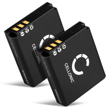 2x Batteri för Sigma DP3 Merrill, DP2 Merrill, DP1 Merrill, D-LUX 3, D-LUX 2, 18645, BP-41 1100mAh från CELLONIC