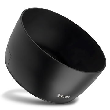 ES-79 II Kamera Motljusskydd för Canon EF 80-200mm f/2.8L, EF 85mm f/1.2L II USM, EF 85mm f/1.2L USM – Plast bajonett cylinder / rund / tub Motljusskydd från CELLONIC