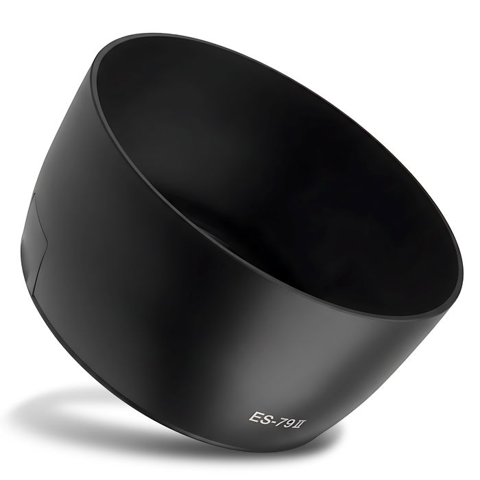 ES-79 II Kamera Motljusskydd för Canon EF 80-200mm f/2.8L, EF 85mm f/1.2L II USM, EF 85mm f/1.2L USM – Plast bajonett cylinder / rund / tub Motljusskydd från CELLONIC