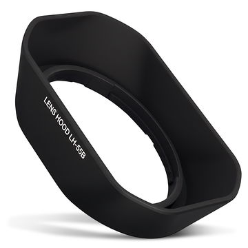 LH-55b Kamera Motljusskydd för Olympus M.Zuiko Digital ED 9-18mm 1:4,0-5,6 – Plast bajonett rektangel / kantigt / angular Motljusskydd från CELLONIC