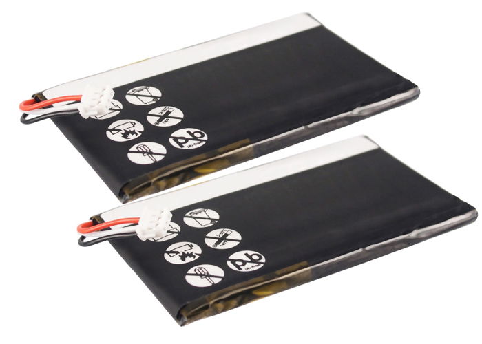 2x subtel uppladdningsbart Philips PH454061 batteri för Philips S10A, Philips S10A/38, Philips S10H trådlös telefon - telefonbatteri, ersättningsbatteri