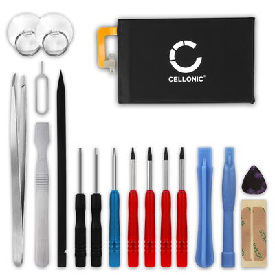 mobilbatteri för BlackBerry KEYone / DTEK70 BAT-63108-003, BAT63108-003 med 3.85V, 3400mAh inkl. Verktygskit för enkla batteribyte - ersättningsbatteri med lång batteritid + skruvmejsel-set