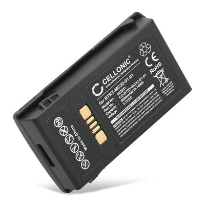 Battery for Zebra MC3200, MC32N0, MC32N0-S Motorola MC3200, MC32N0, MC32N0-S, Symbol BTRY-MC32-52MA-10, MC32N0-S 3.7V 6800mAh from CELLONIC