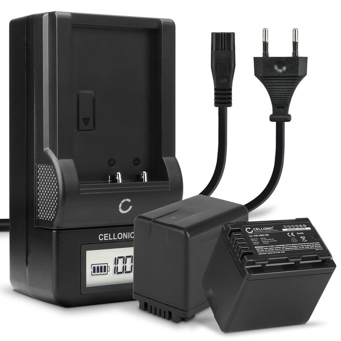 2x Batteri Panasonic VW-VBT380 - 4040mAh