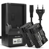 2x Batteri 2000mAh+ Laddare