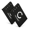 2x Batteri 700mAh