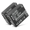 2x Batteri 900mAh