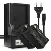 2x Batteri 4400mAh+ Laddare