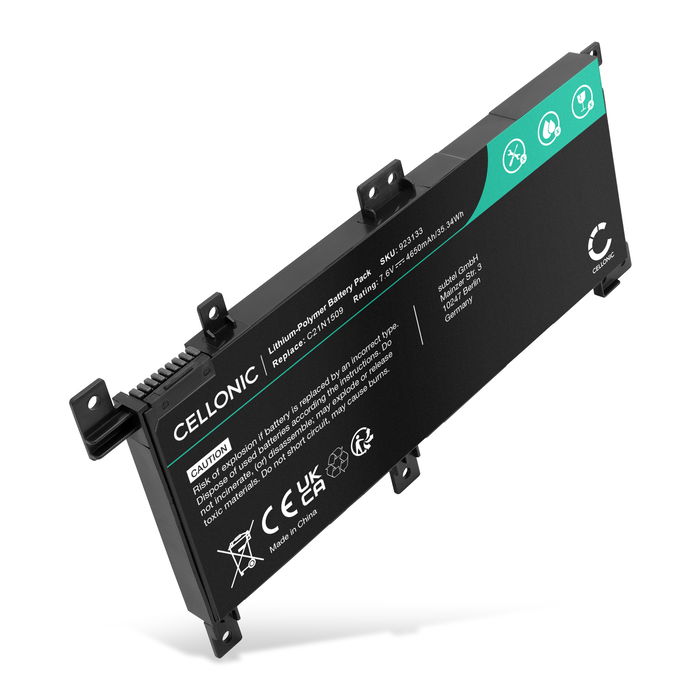 ASUS Asus C21N1347-2 Batteri 7.6V 4650mAh