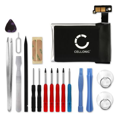 CELLONIC B030FE, GH43-03992A Ersättningsbatteri för Samsung Gear 1 (V700 / SM-V700) smartklocka, smartwatch & fitnesstracker med 250mAh + skruvmejsel-set