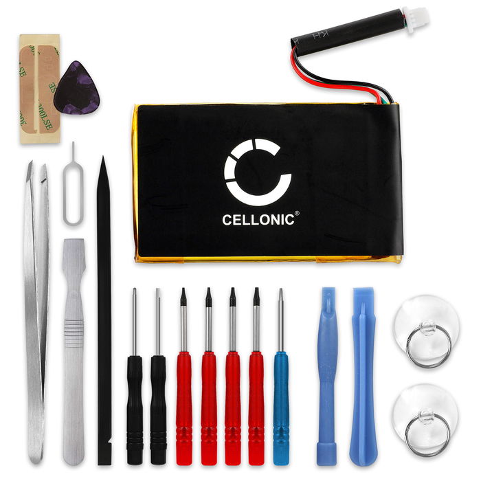 Garmin Nüvi 1390 1250mAh Batteri + skruvmejsel-set från CELLONIC