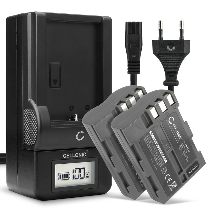 2x Nikon D90 Batteri