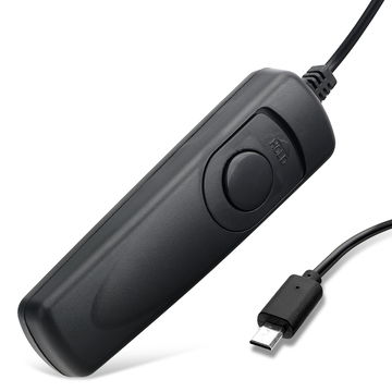 kabelutlösare för Sony Alpha 7 9 A6600 A6400 A6300 A6100 A6000, kabel-utlösare kamerafjärrkontroll från subtel